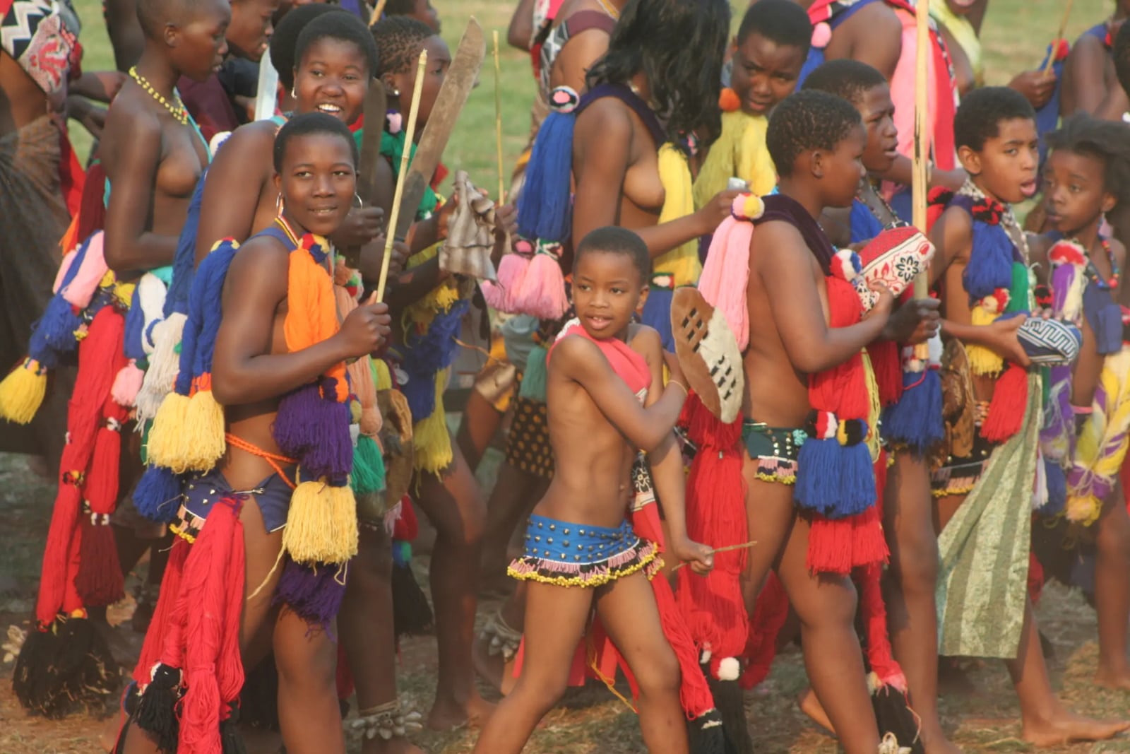 Swazi Reed Dance Umhlanga Once Seen Never Forgotten Sense Earth