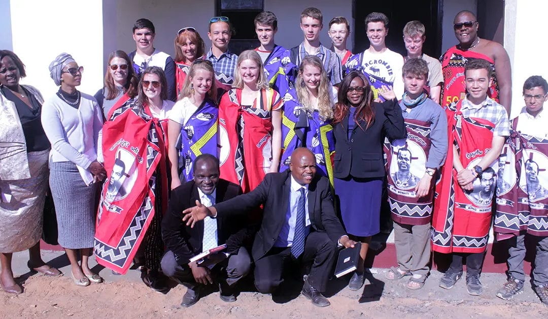 UK’s Abbey Gate College volunteer in Eswatini