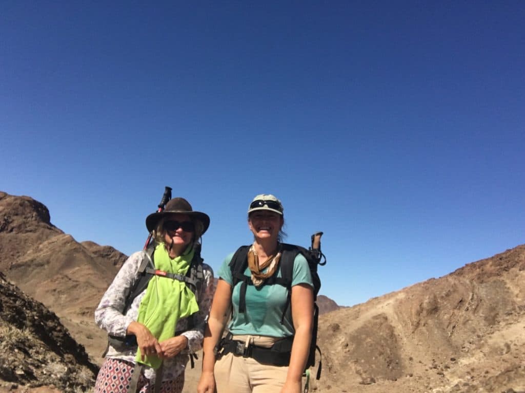 walking the fish river canyon