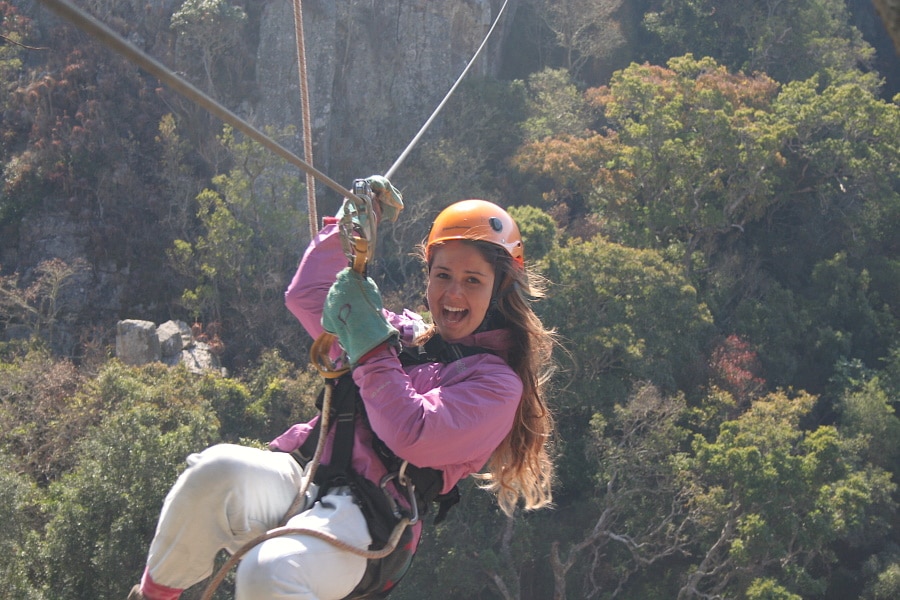 Ziplining on Family Holidays