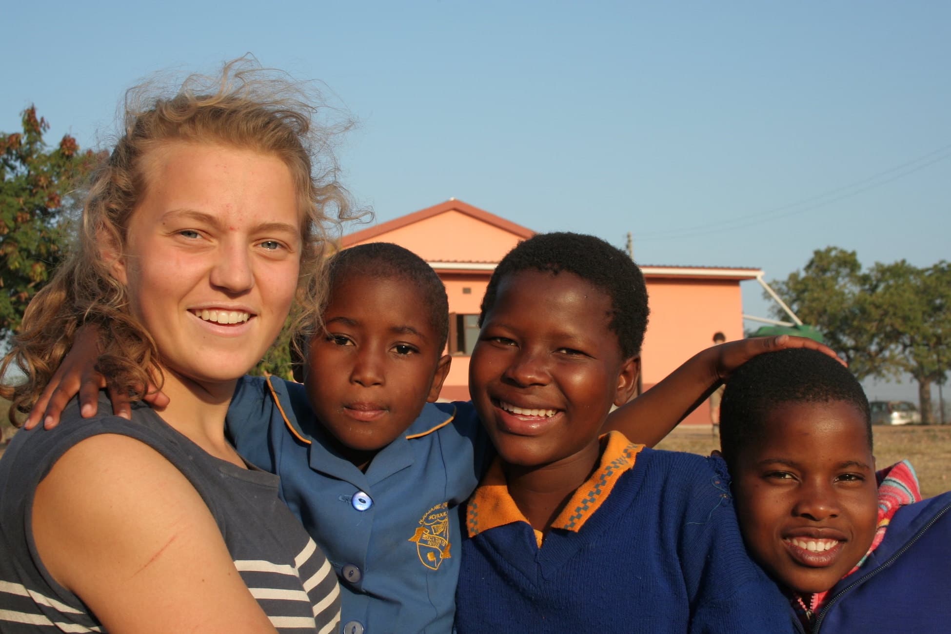 Volunteering in Africa, the Pre-School Opening Ceremony