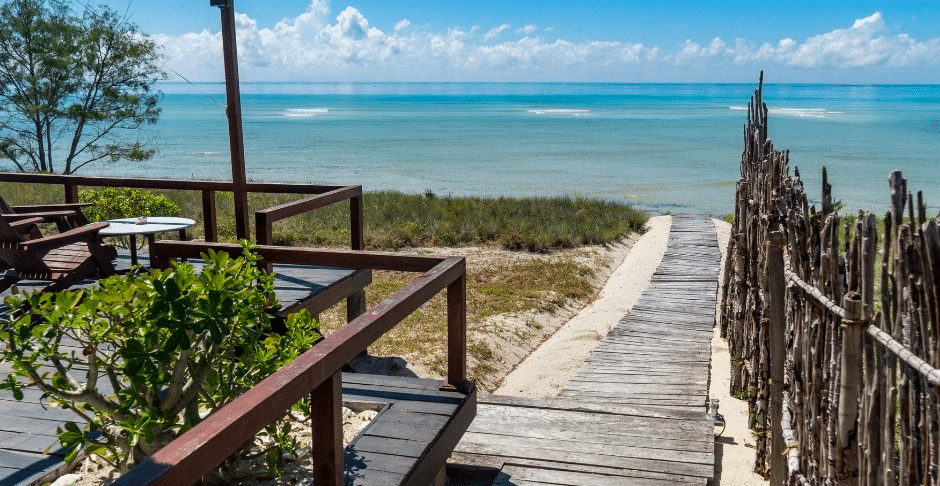 remote Mozambique beaches