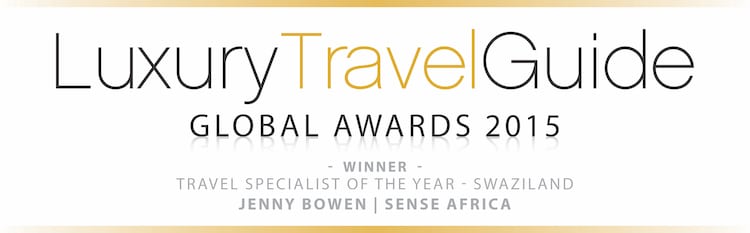 Sense Earth luxury travel guide 2015 award