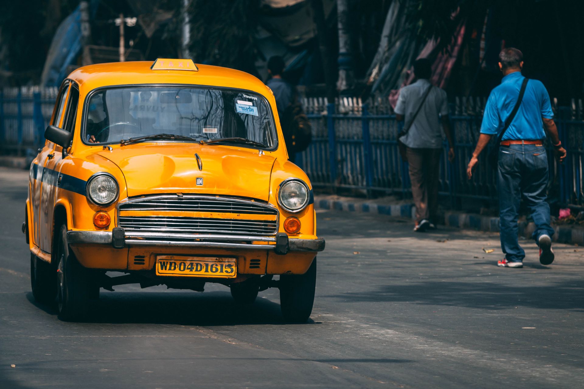 Yellow Taxi in India