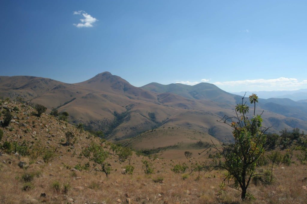 The Malolotja mountainside