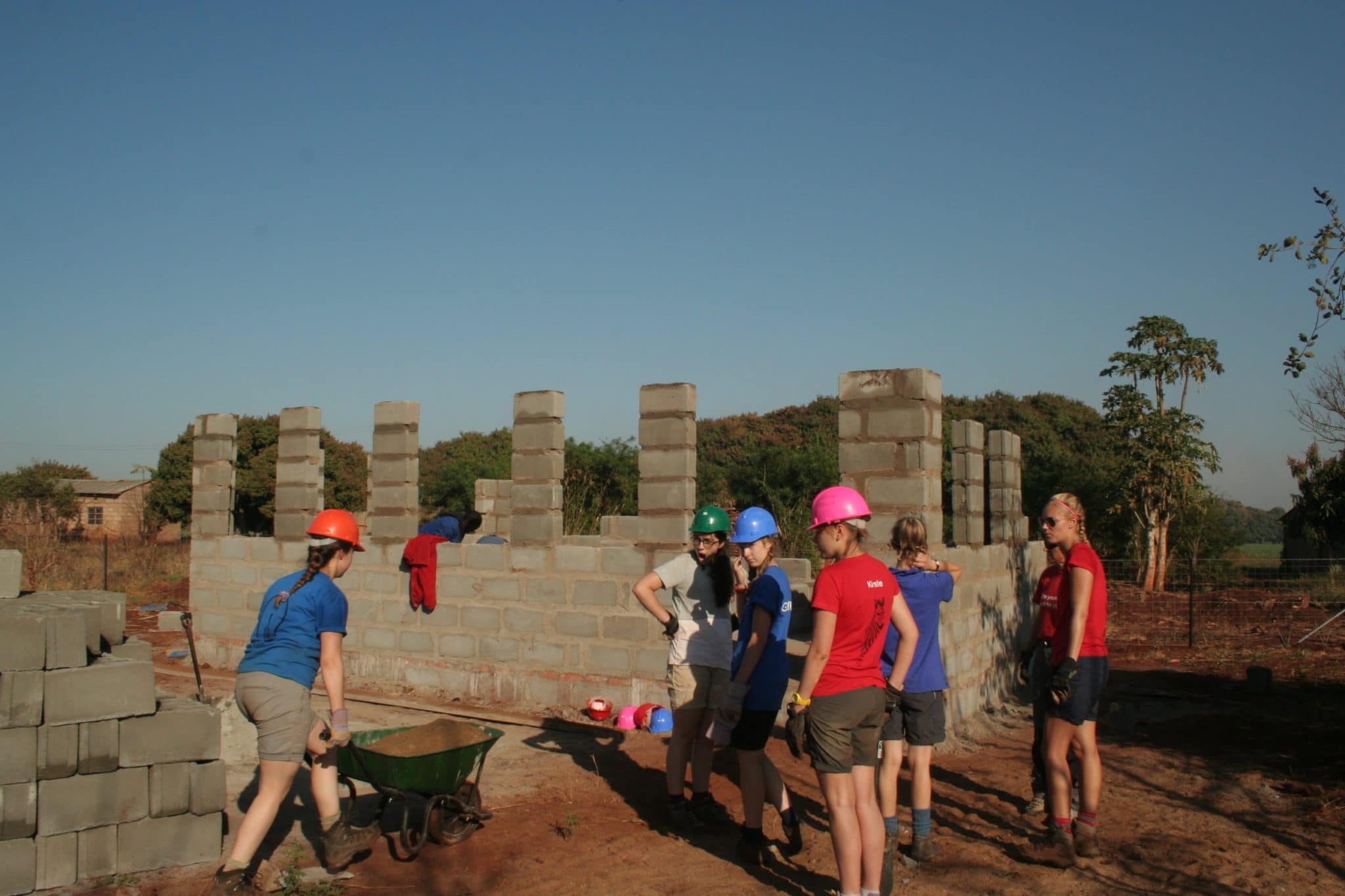 Building Mgidza care point kitchen