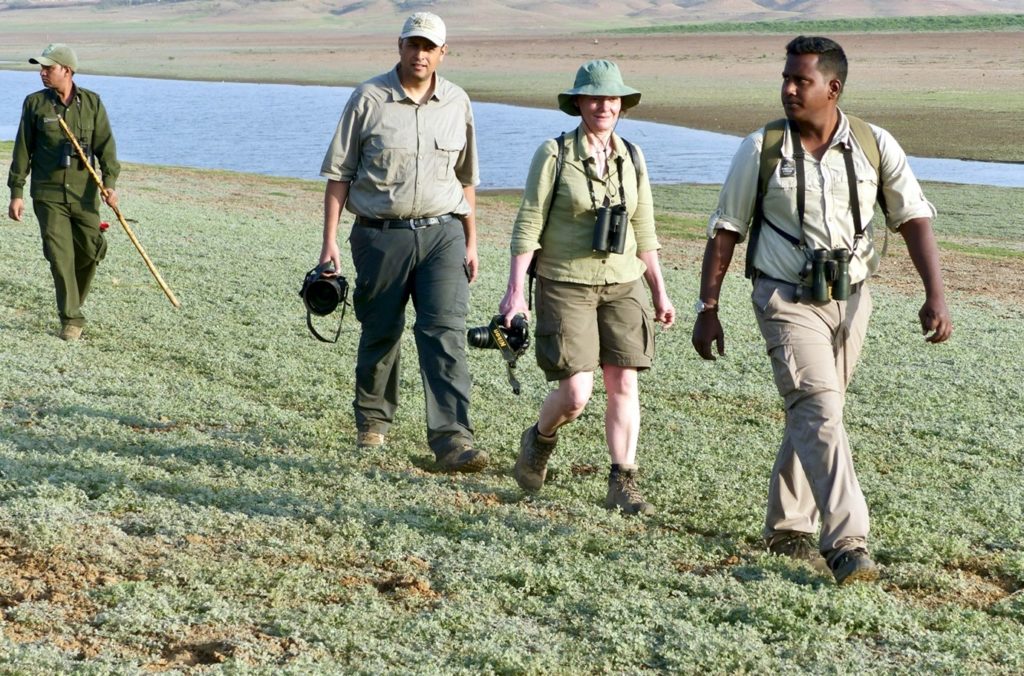 Hikers in India