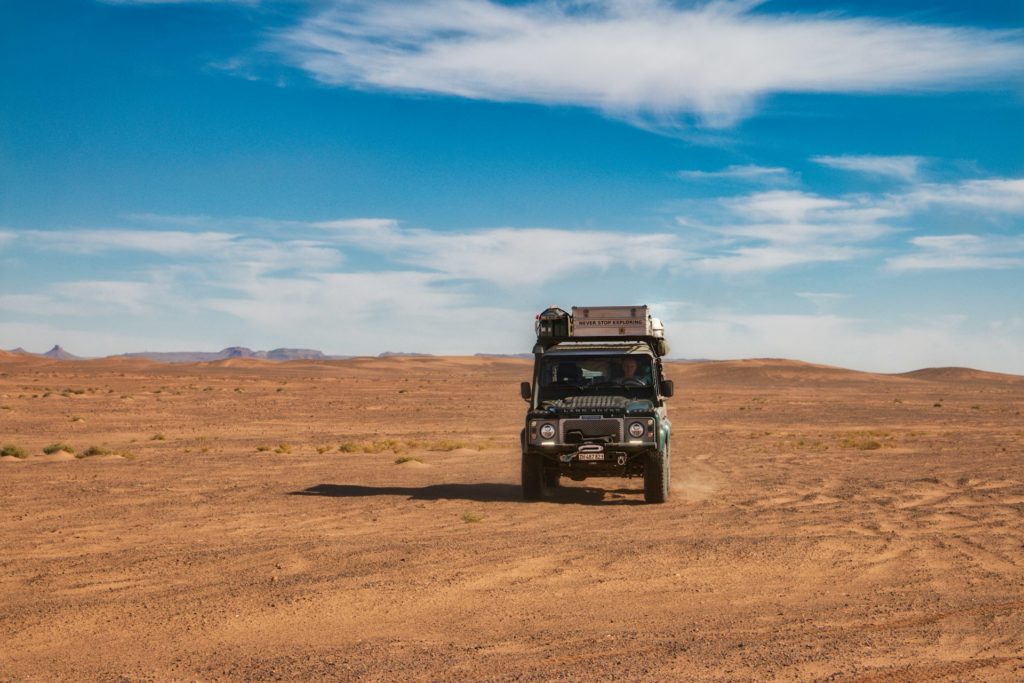 customised landrover