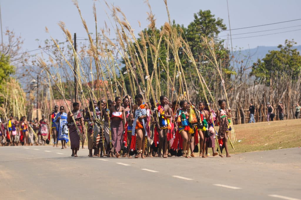 Reed Dance in Eswatini